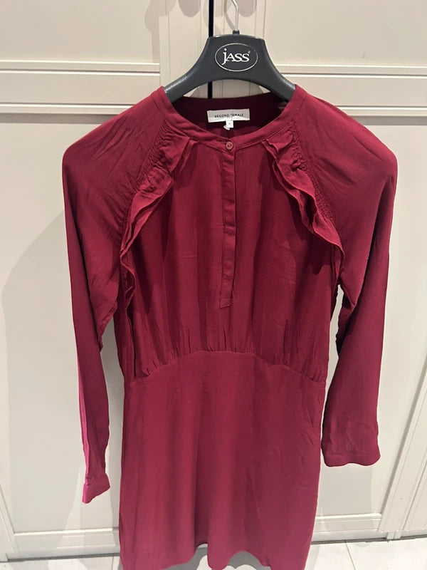 Nowa sukienka Selected Femme rozmiar S bordowa