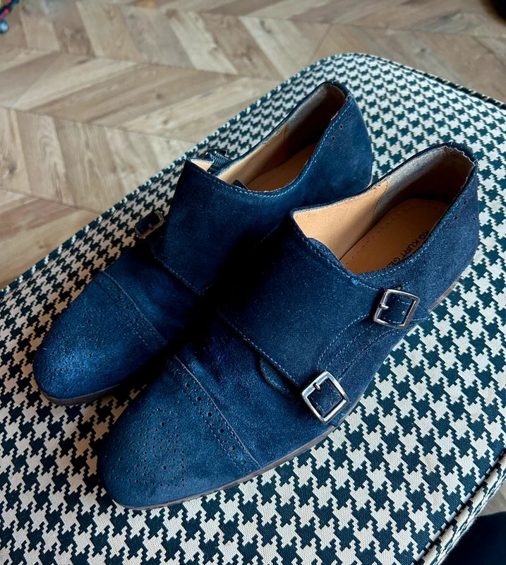 Buty męskie Kurt Geiger rozm.41 granatowe