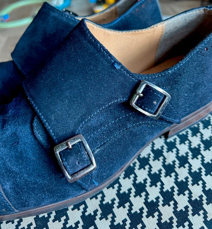 Buty męskie Kurt Geiger rozm.41 granatowe