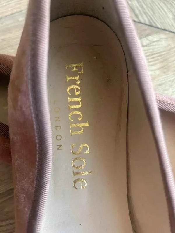 French Sole Lola baleriny damskie pudrowy róż r. 41