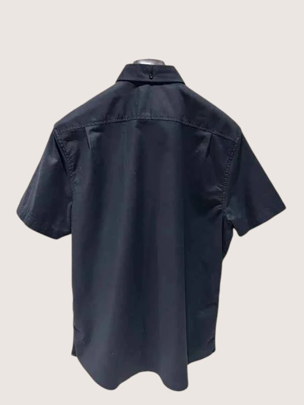 Ben Sherman koszula męska granatowa z krótkim rękawem M