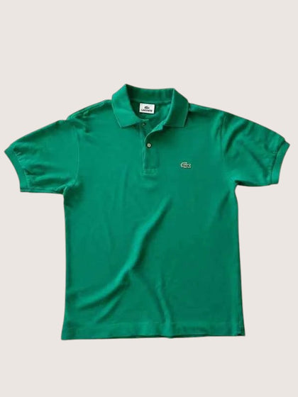 Koszulka męska Lacoste Cotton Shirt Regular Fit – zielona
