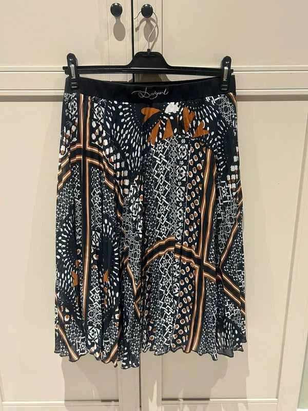 Desigual sukienka midi z printem | Rozm. 40 | Nowa bez metki