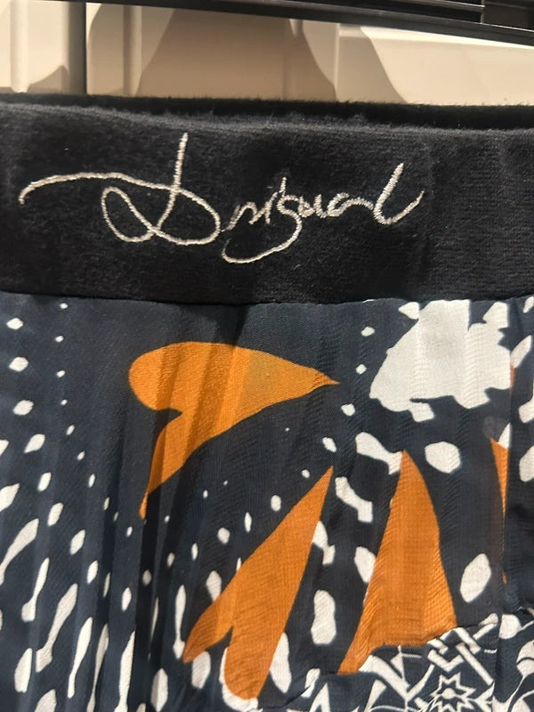 Desigual sukienka midi z printem | Rozm. 40 | Nowa bez metki