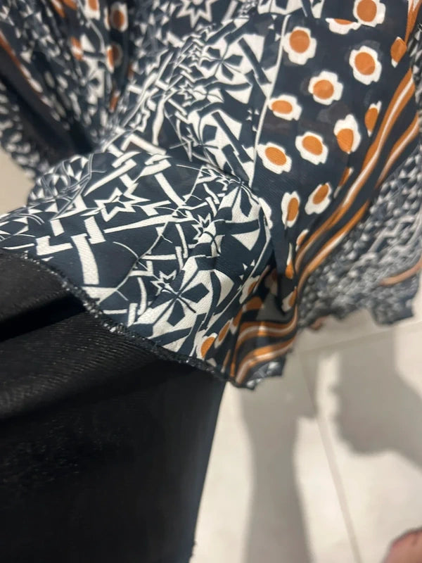 Desigual sukienka midi z printem | Rozm. 40 | Nowa bez metki