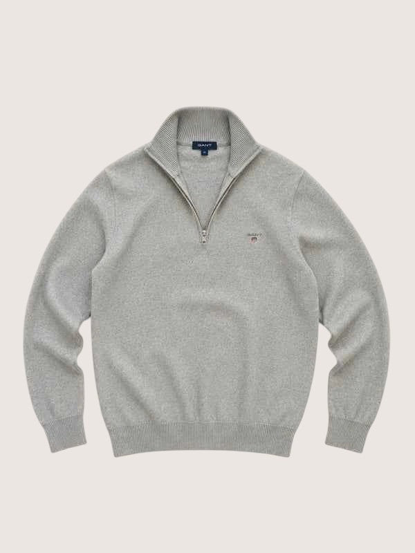 GANT Sweter Half Zip | 100% roz L