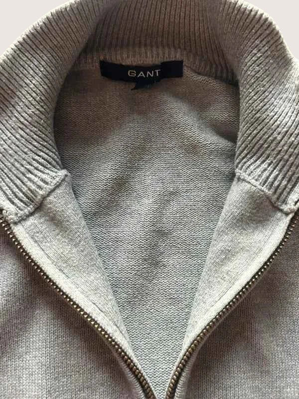 GANT Sweter Half Zip | 100% roz L