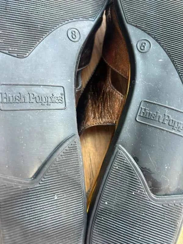 Hush Puppies – skórzane sandały damskie, rozm. 41