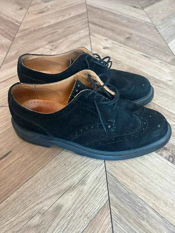 Buty męskie Geox zamsz Oxfordy 41