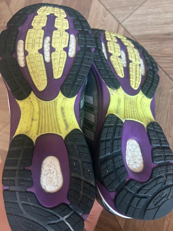 Adidas Womens( roz 38 2/3 )Sonic Boost Running Shoes - Dark Grey/Purple