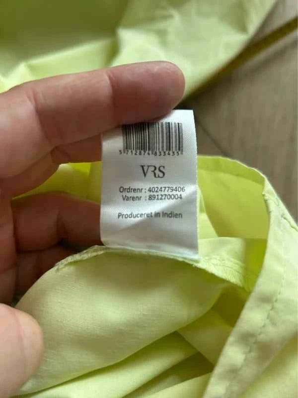VRS Woman długa spódnica z falbaną – limonkowa – XL