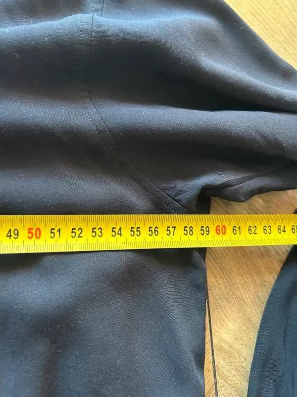 UNIQLO granatowa bluzka damska z dekoltem V | M | Nowa bez metki