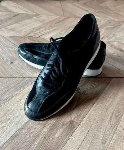 Osprey London Czarne Sneakersy Męskie Rozmiar 45 Nowe