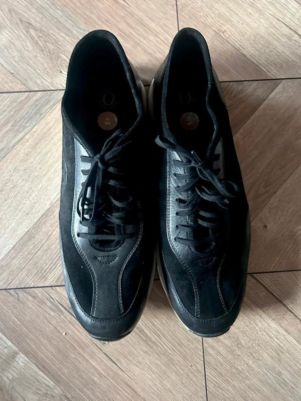 Osprey London Czarne Sneakersy Męskie Rozmiar 45 Nowe