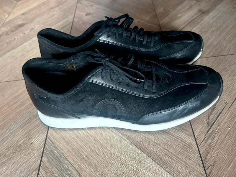 Osprey London Czarne Sneakersy Męskie Rozmiar 45 Nowe