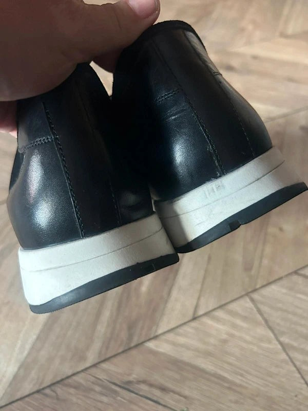 Osprey London Czarne Sneakersy Męskie Rozmiar 45 Nowe