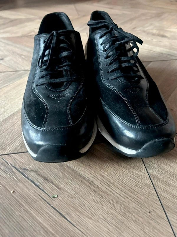 Osprey London Czarne Sneakersy Męskie Rozmiar 45 Nowe