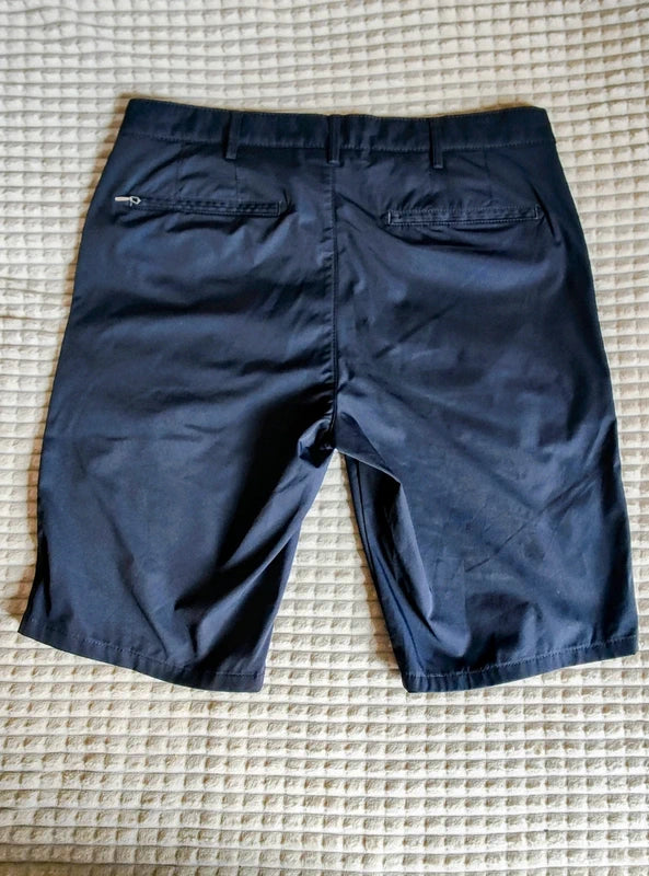 Nowe spodenki golfowe MEYER Golf granatowo/czarne 33/32