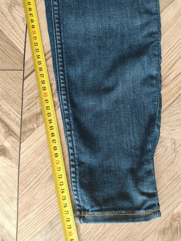 Monki Jeansy Damskie Niebieskie Rozmiar 32