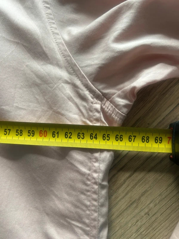 COS pudroworóżowa sukienka /szmizjerka XL/42