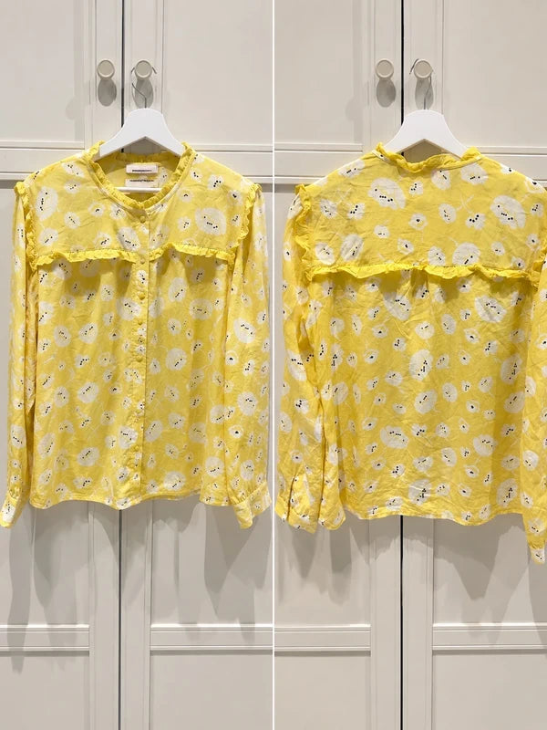 Custommade Petrusha – jedwabna bluzka 100% Silk XL