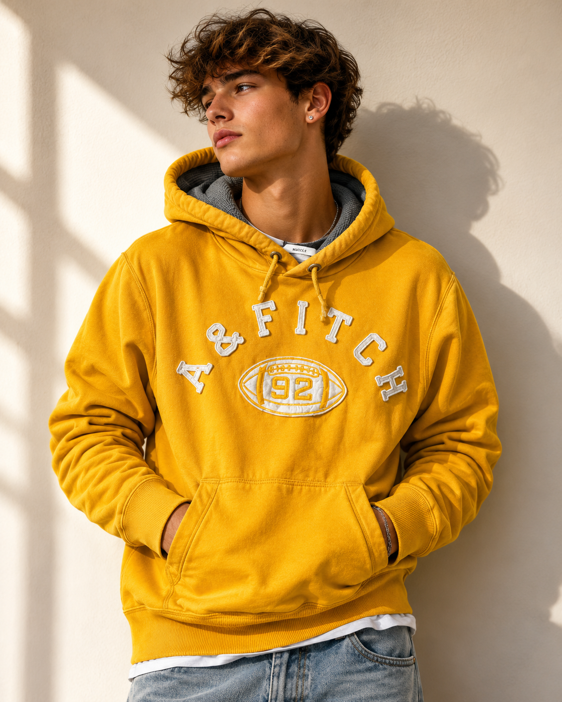 Abercrombie & Fitch Vintage Hoodie 2000s – USA College Streetwear
