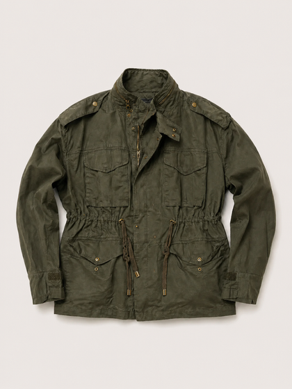 H&M Kurtka Utility Khaki | Parka Militarna | Rozmiar 40