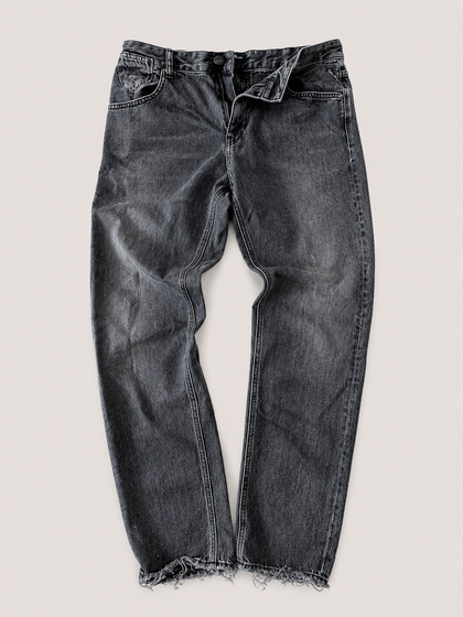 Replay Damskie Jeansy Czarne Denim W31 | Styl Casual