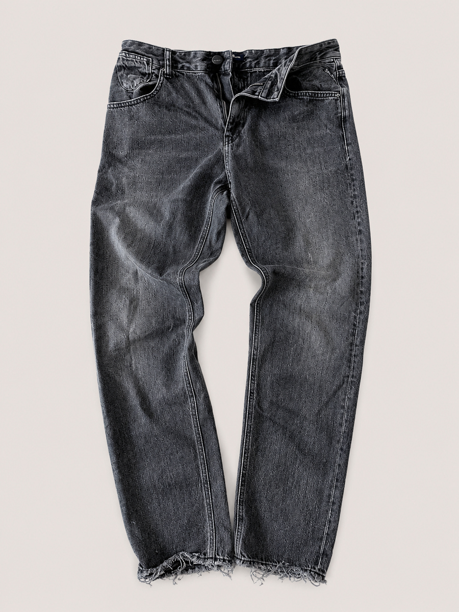 Replay Damskie Jeansy Czarne Denim W31 | Styl Casual