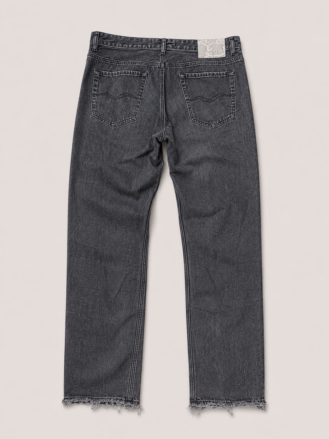 Replay Damskie Jeansy Czarne Denim W31 | Styl Casual