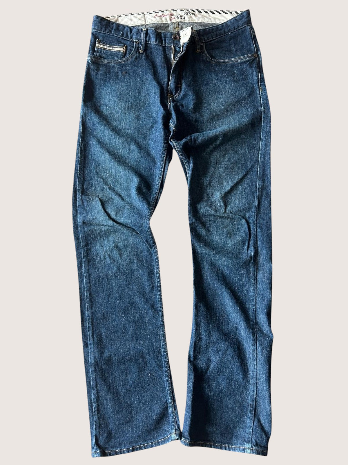Jeansy damskie Vans granatowe 32/32