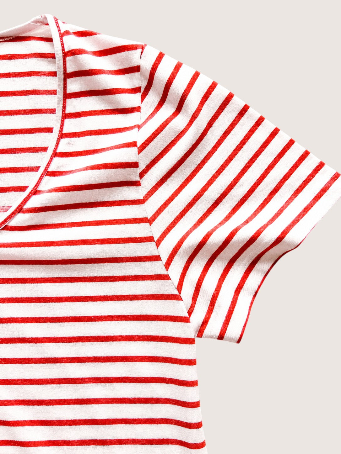 SAMSØE SAMSØE T-shirt w paski | Rozmiar L