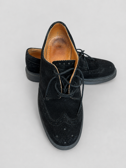 Buty męskie Geox zamsz Oxfordy 41