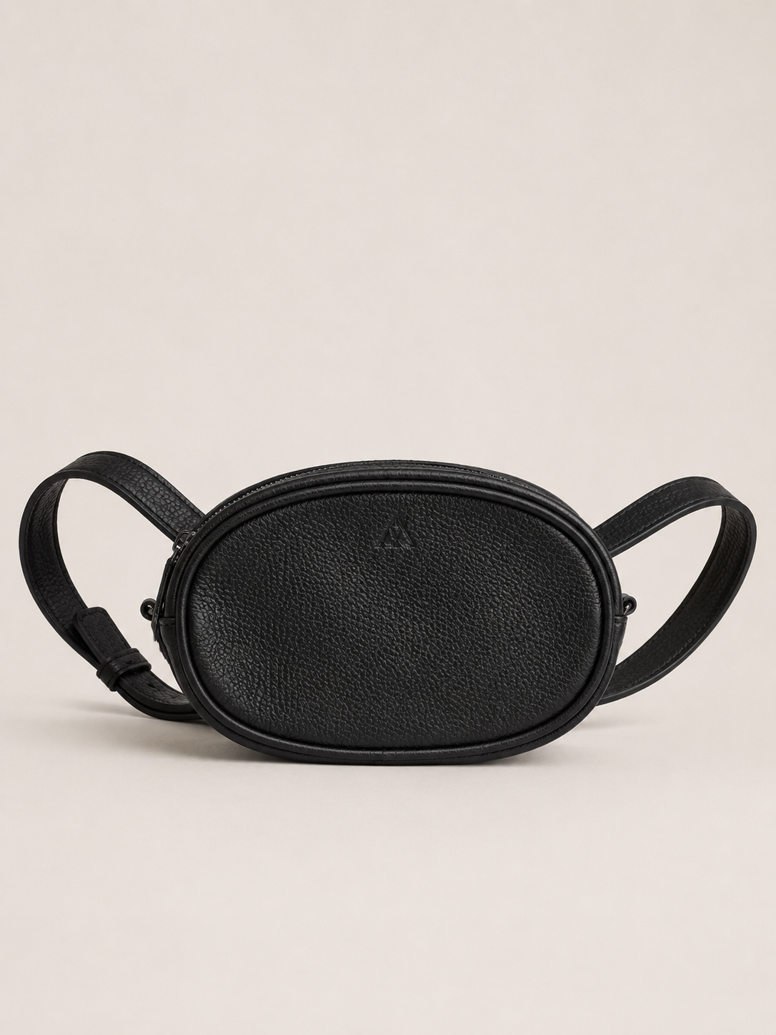 Markberg skórzana saszetka crossbody czarna