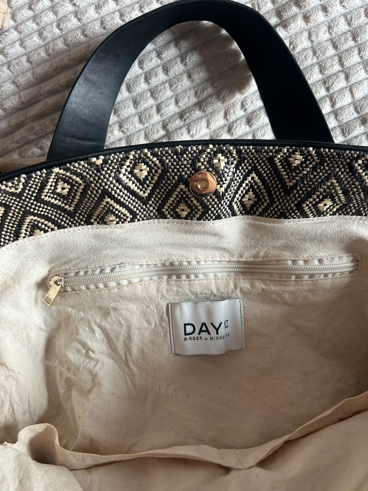Torba na ramie DAY Birger et Mikkelsen ze wzorem