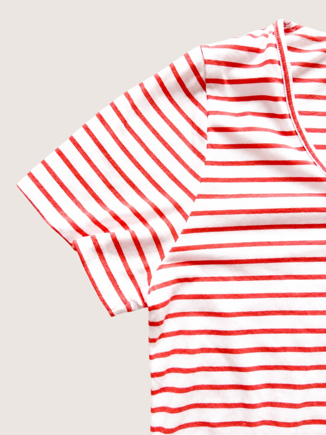 SAMSØE SAMSØE T-shirt w paski | Rozmiar L