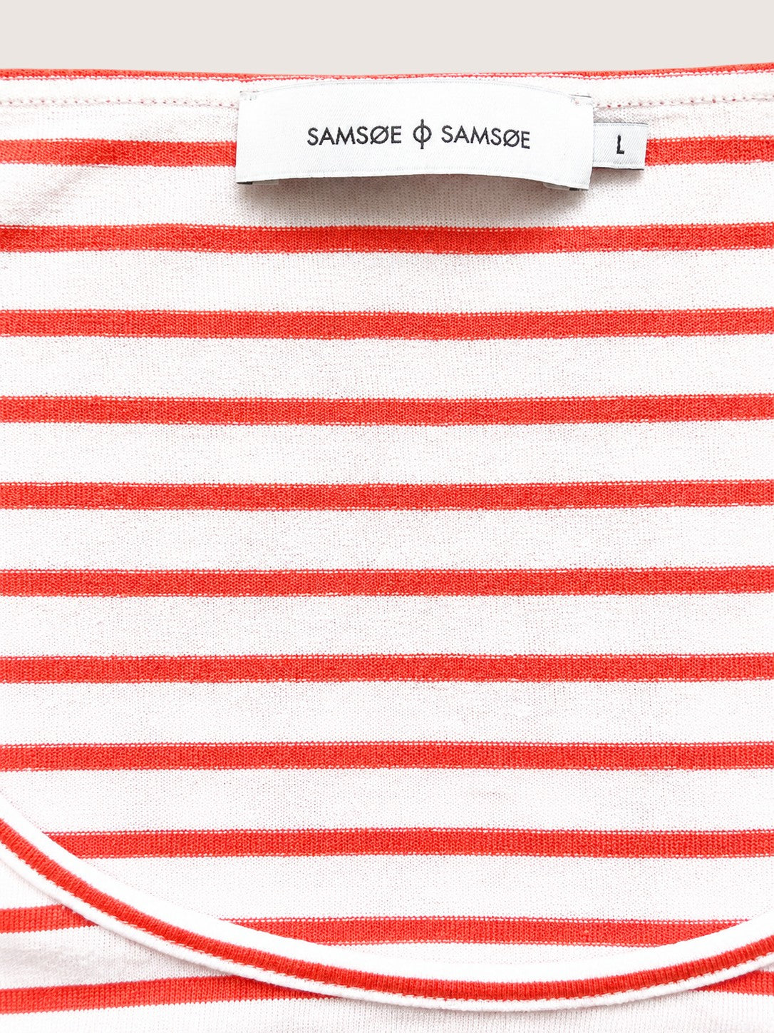 SAMSØE SAMSØE T-shirt w paski | Rozmiar L